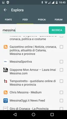 Messina notizie gratis android App screenshot 0