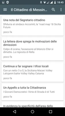 Messina notizie gratis android App screenshot 2