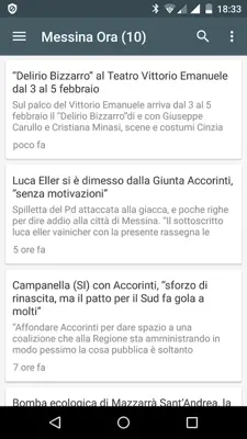 Messina notizie gratis android App screenshot 3